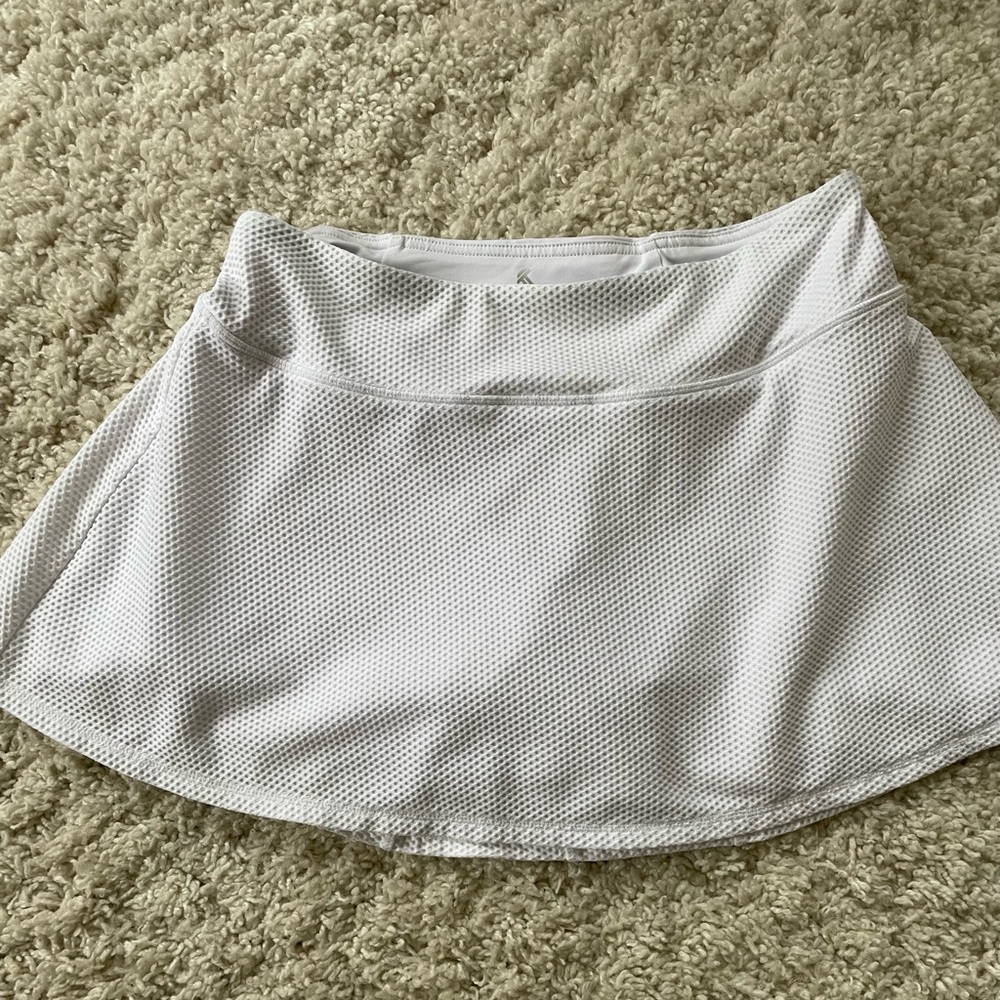 Kyodan tennis skirt. White. Excellent condition